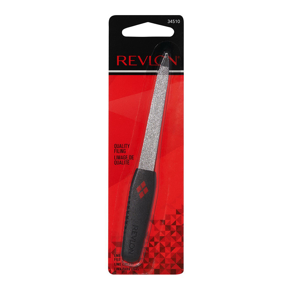 Revlon Compact Emery File With Soft Touch Handle, 1 Ea